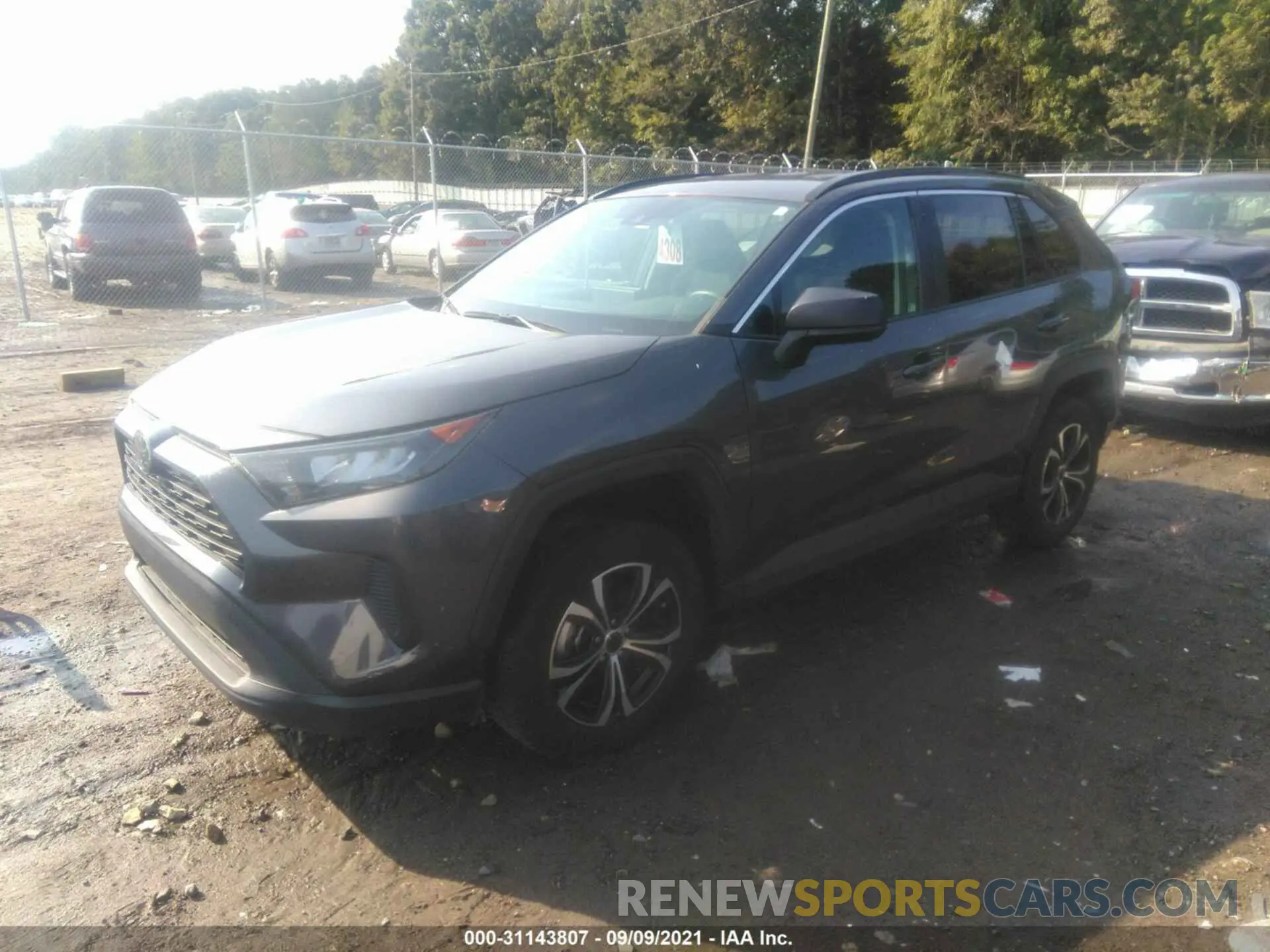 2 fotografías del automóvil dañado 2T3H1RFV9KW030880 TOYOTA RAV4 2019