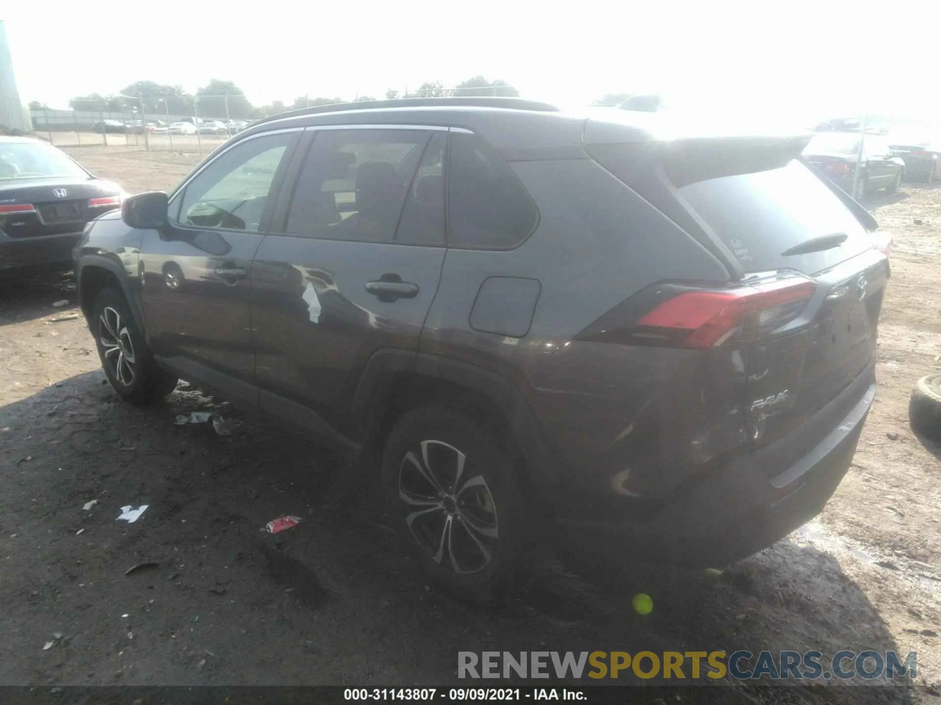3 fotografías del automóvil dañado 2T3H1RFV9KW030880 TOYOTA RAV4 2019