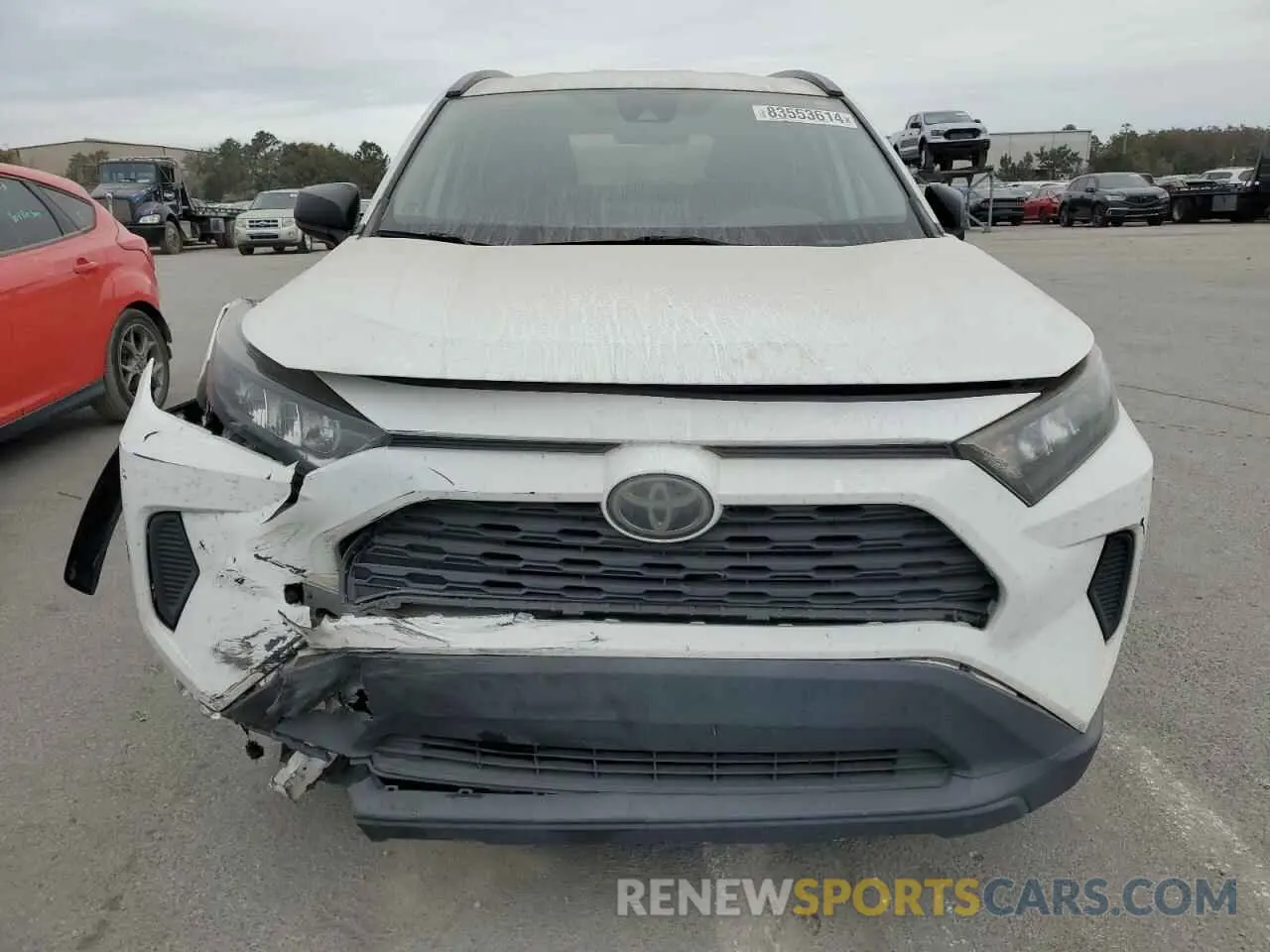 5 fotografías del automóvil dañado 2T3H1RFV9KW039269 TOYOTA RAV4 2019