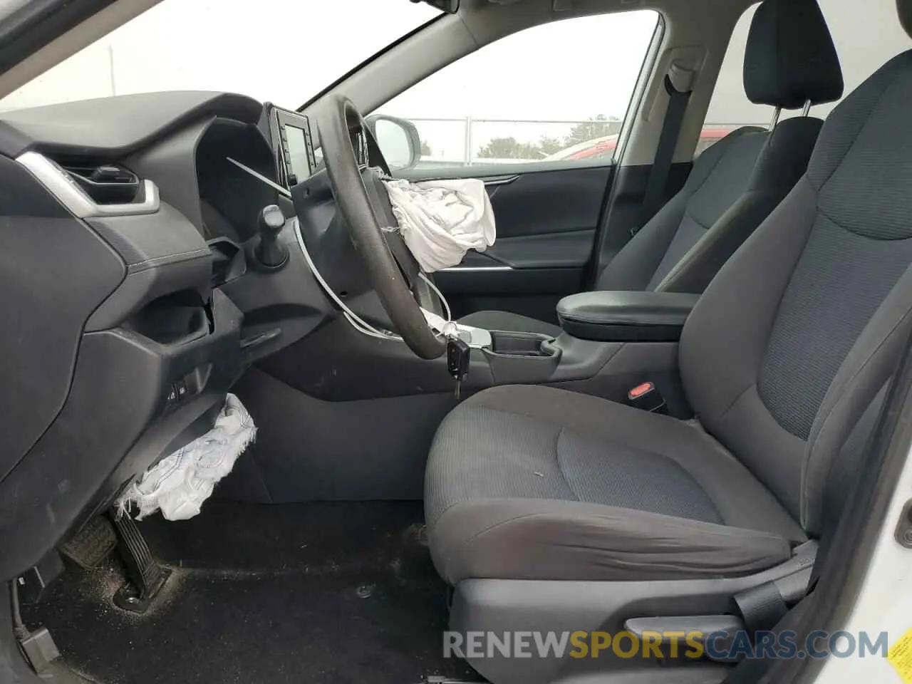 7 fotografías del automóvil dañado 2T3H1RFV9KW039269 TOYOTA RAV4 2019