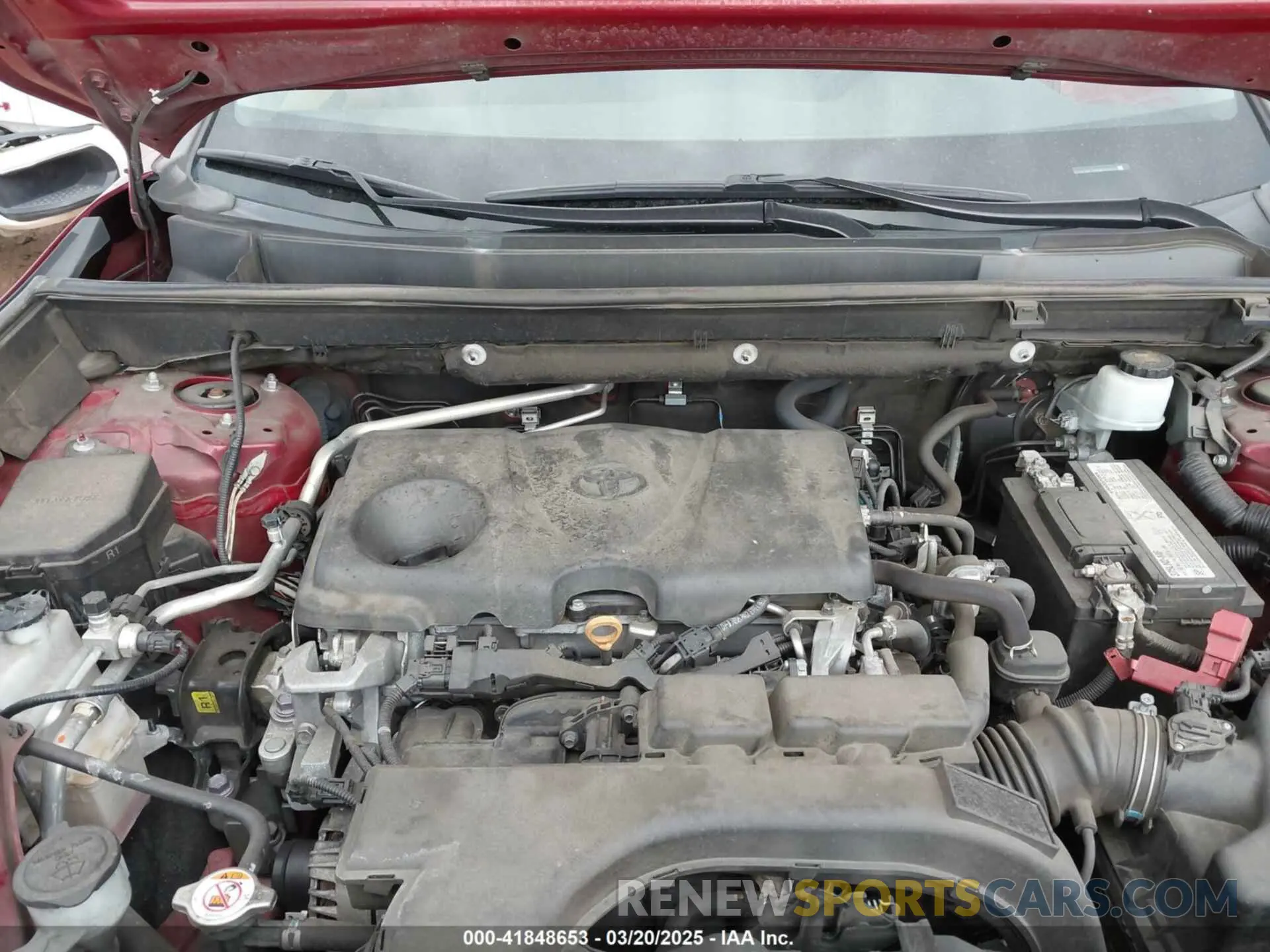 10 fotografías del automóvil dañado 2T3H1RFV9KW041023 TOYOTA RAV4 2019