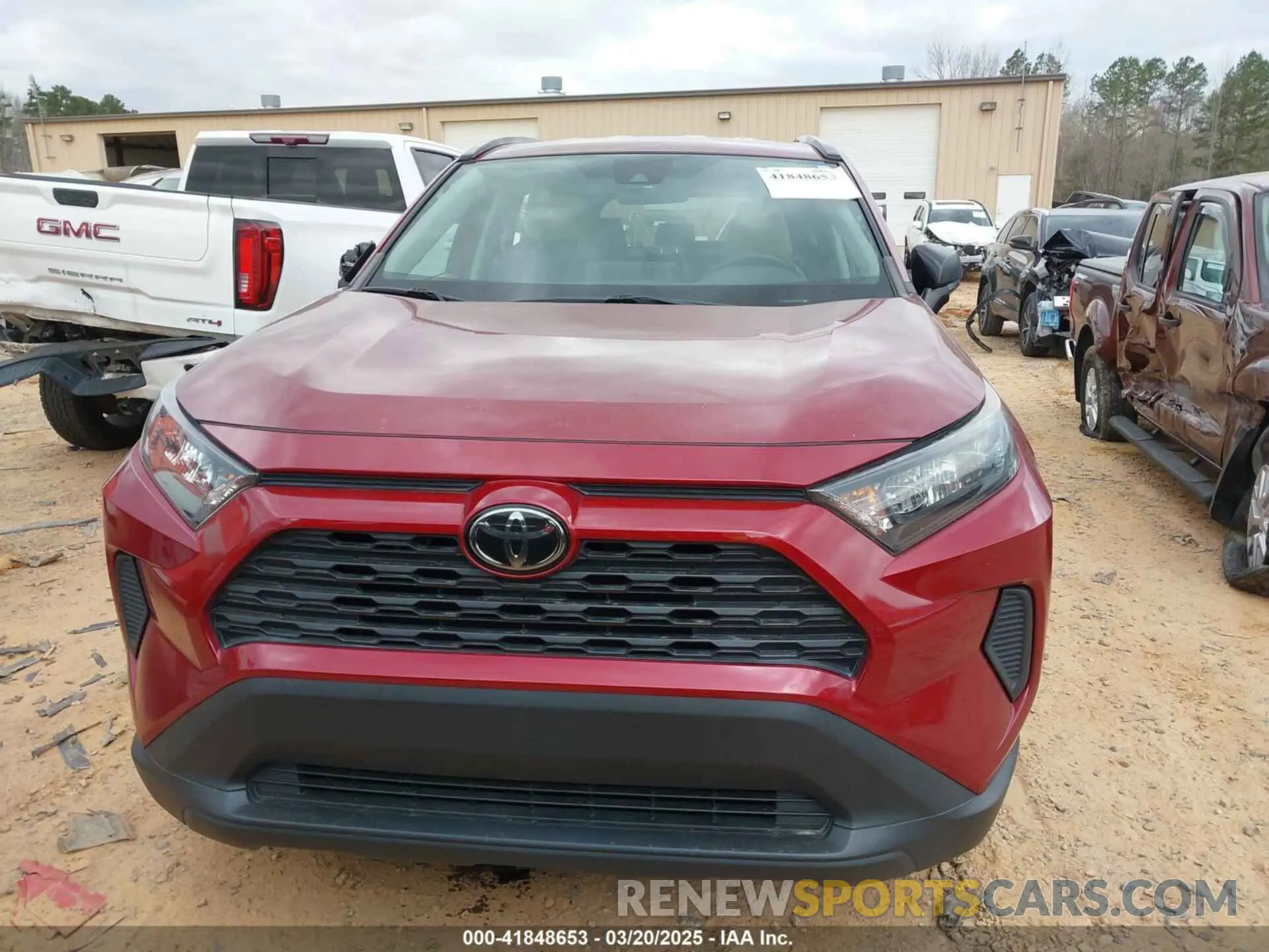 12 fotografías del automóvil dañado 2T3H1RFV9KW041023 TOYOTA RAV4 2019
