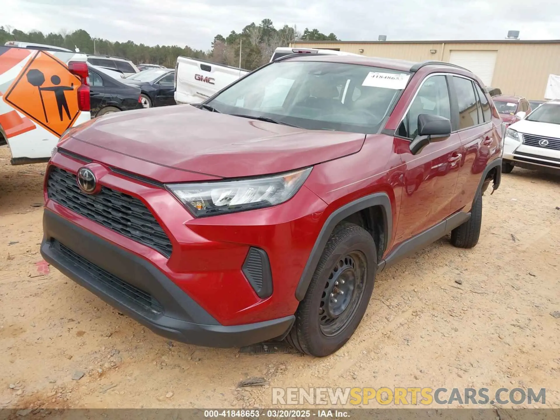 2 fotografías del automóvil dañado 2T3H1RFV9KW041023 TOYOTA RAV4 2019