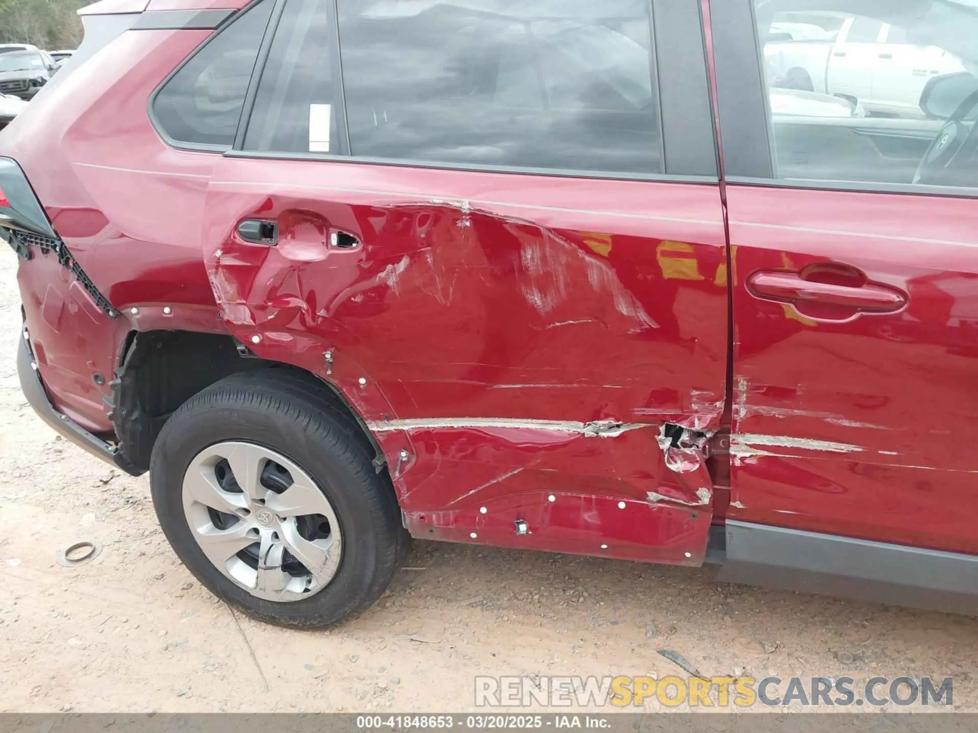 6 fotografías del automóvil dañado 2T3H1RFV9KW041023 TOYOTA RAV4 2019