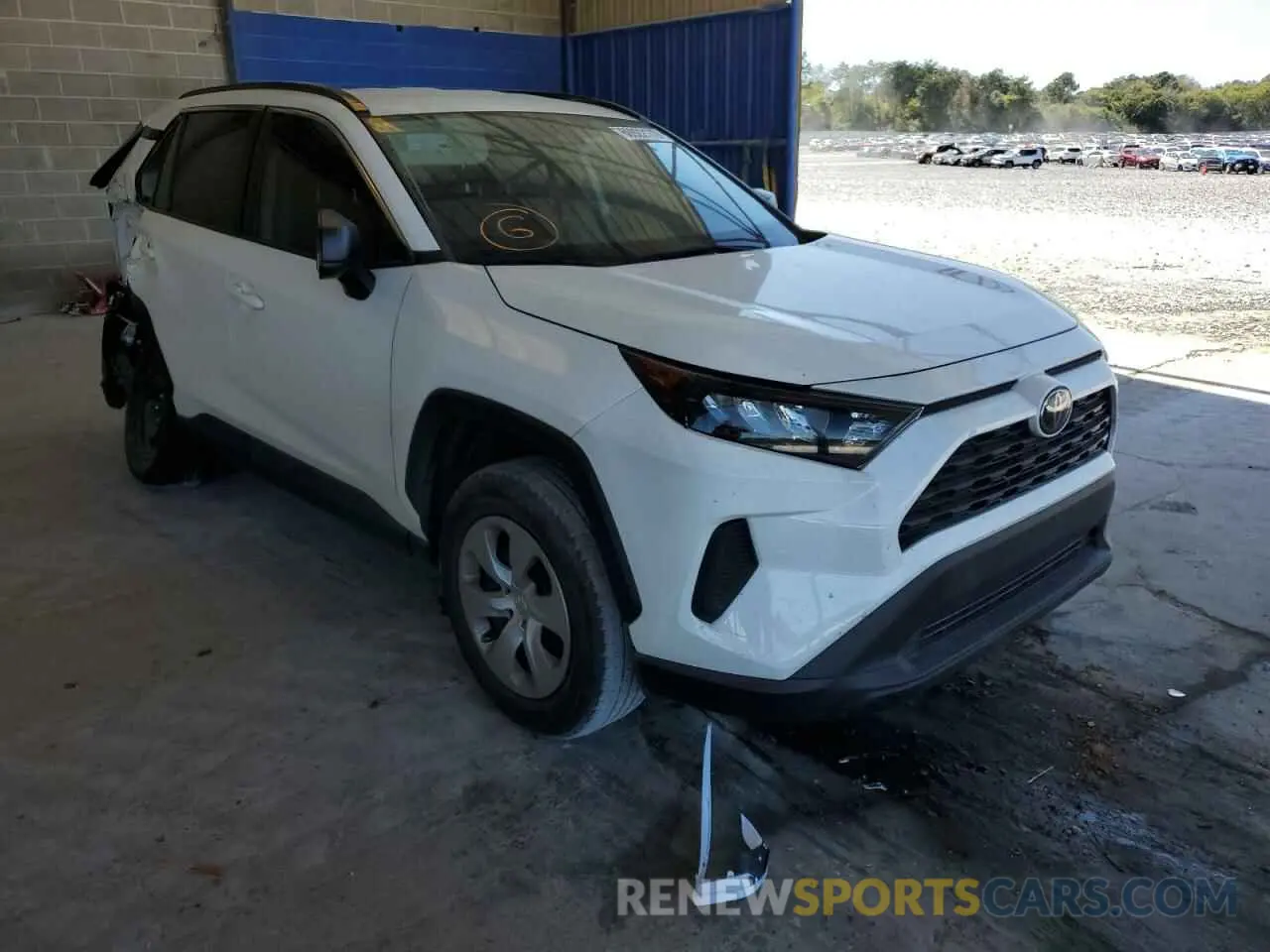1 fotografías del automóvil dañado 2T3H1RFV9KW050403 TOYOTA RAV4 2019