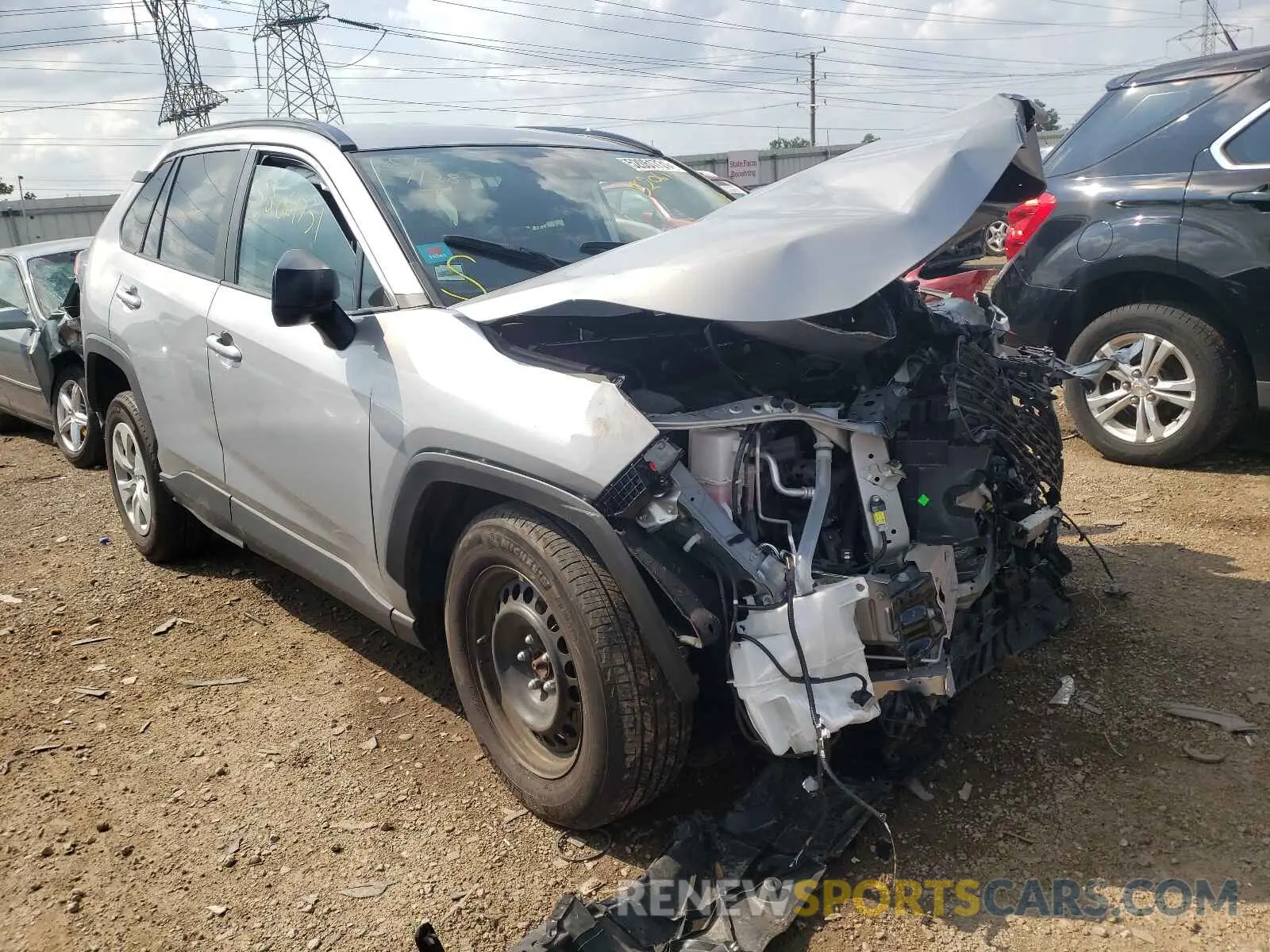 1 fotografías del automóvil dañado 2T3H1RFV9KW051261 TOYOTA RAV4 2019