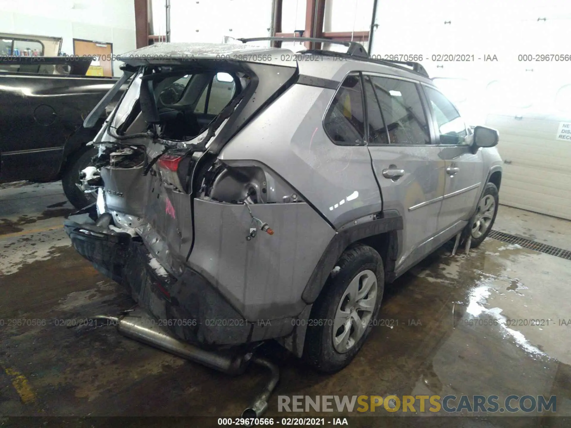 4 fotografías del automóvil dañado 2T3H1RFVXKC022482 TOYOTA RAV4 2019