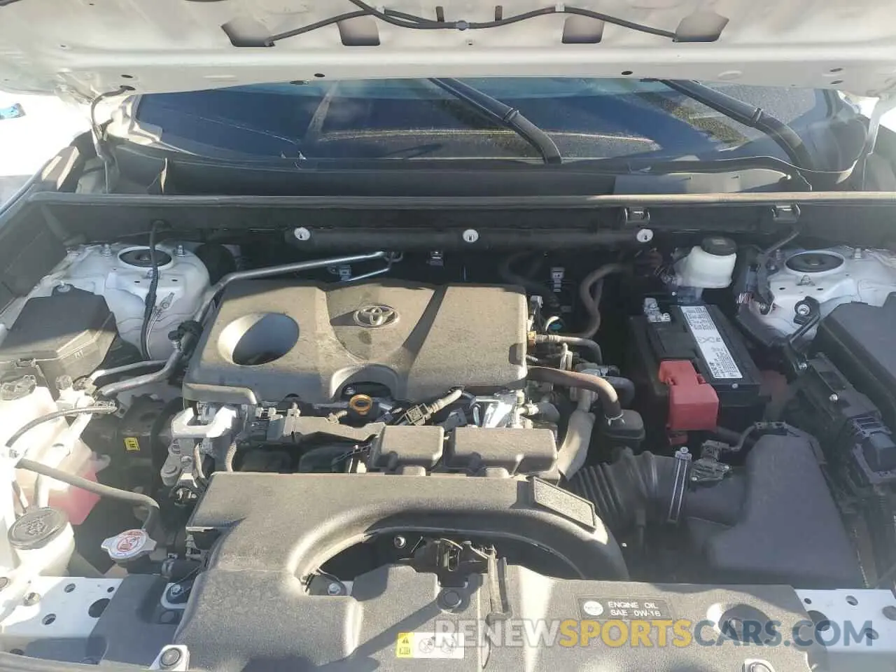11 fotografías del automóvil dañado 2T3H1RFVXKC026760 TOYOTA RAV4 2019