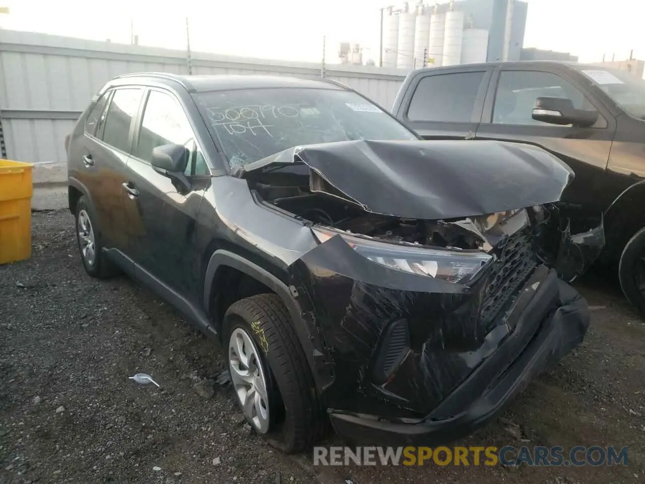 4 fotografías del automóvil dañado 2T3H1RFVXKW013201 TOYOTA RAV4 2019