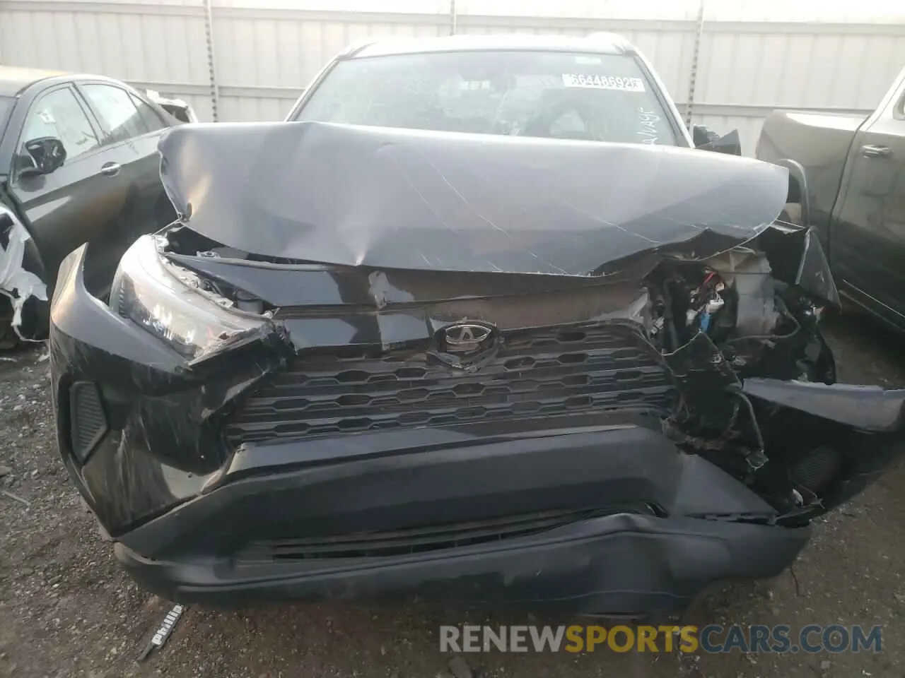 5 fotografías del automóvil dañado 2T3H1RFVXKW013201 TOYOTA RAV4 2019