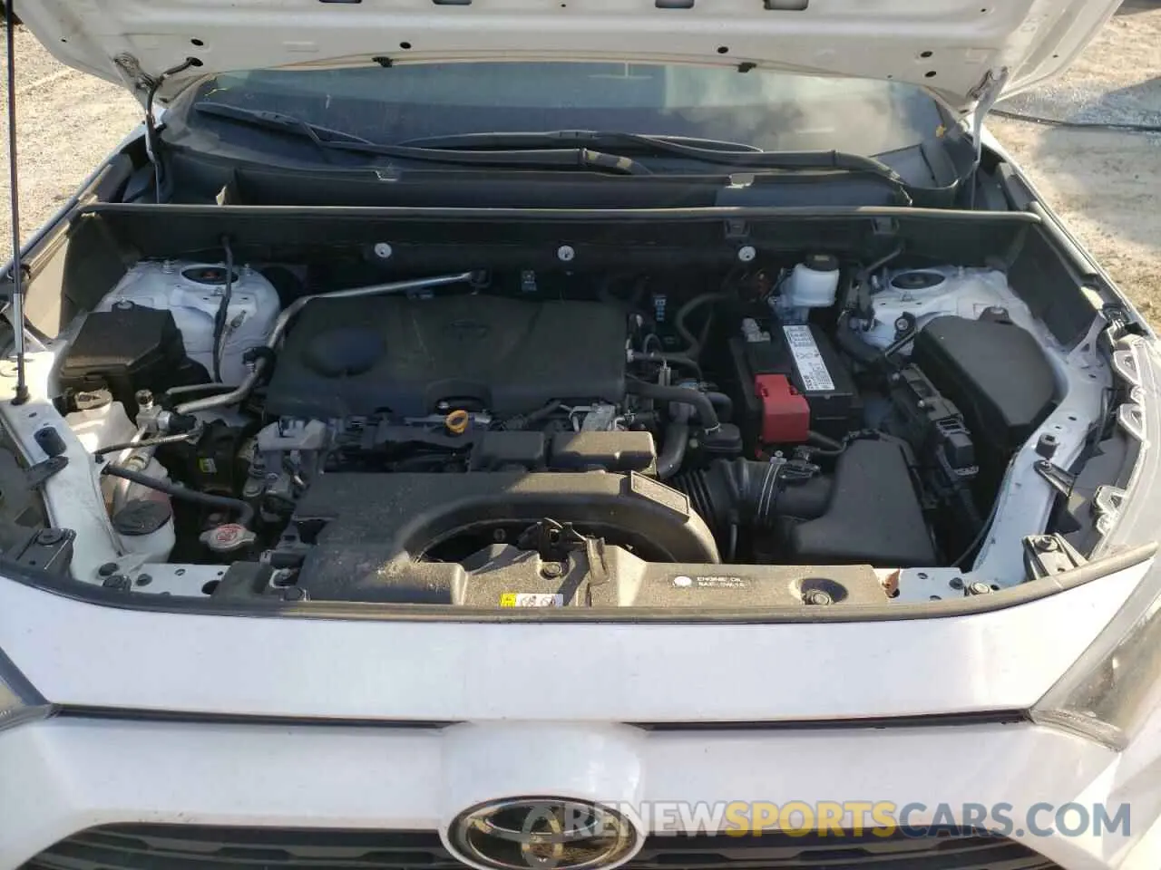 11 fotografías del automóvil dañado 2T3H1RFVXKW020732 TOYOTA RAV4 2019