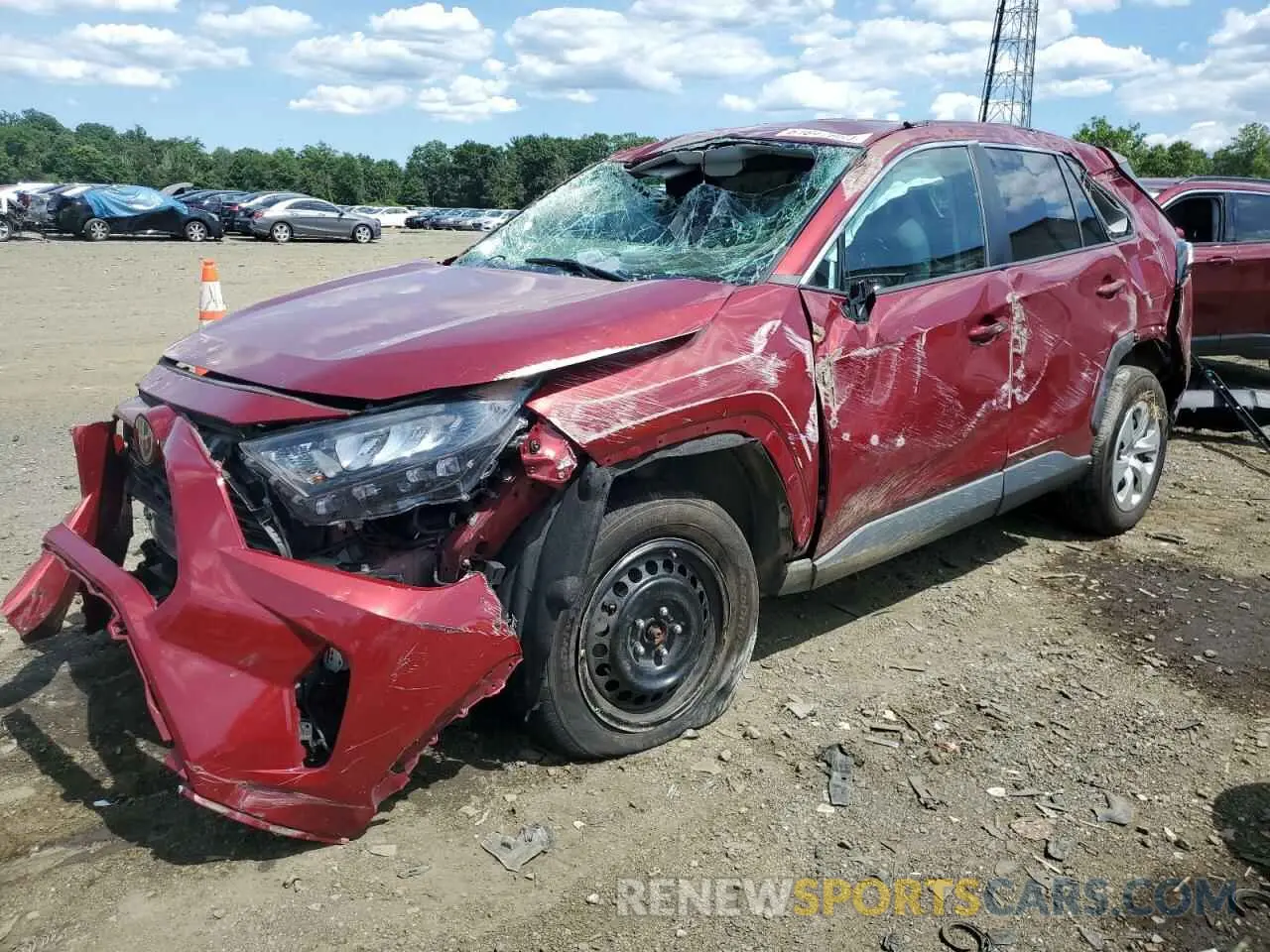1 fotografías del automóvil dañado 2T3H1RFVXKW021492 TOYOTA RAV4 2019
