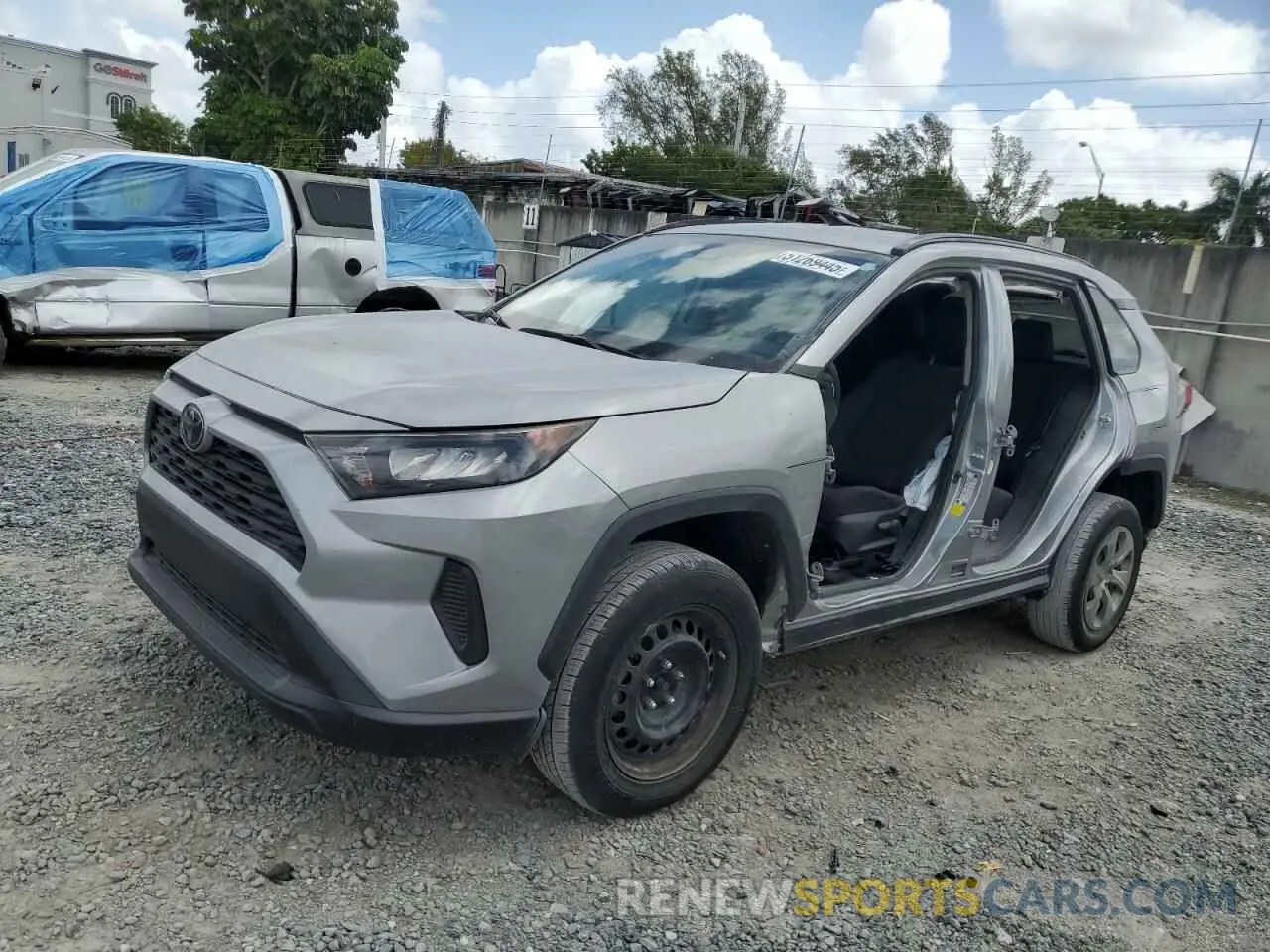 1 fotografías del automóvil dañado 2T3H1RFVXKW041886 TOYOTA RAV4 2019