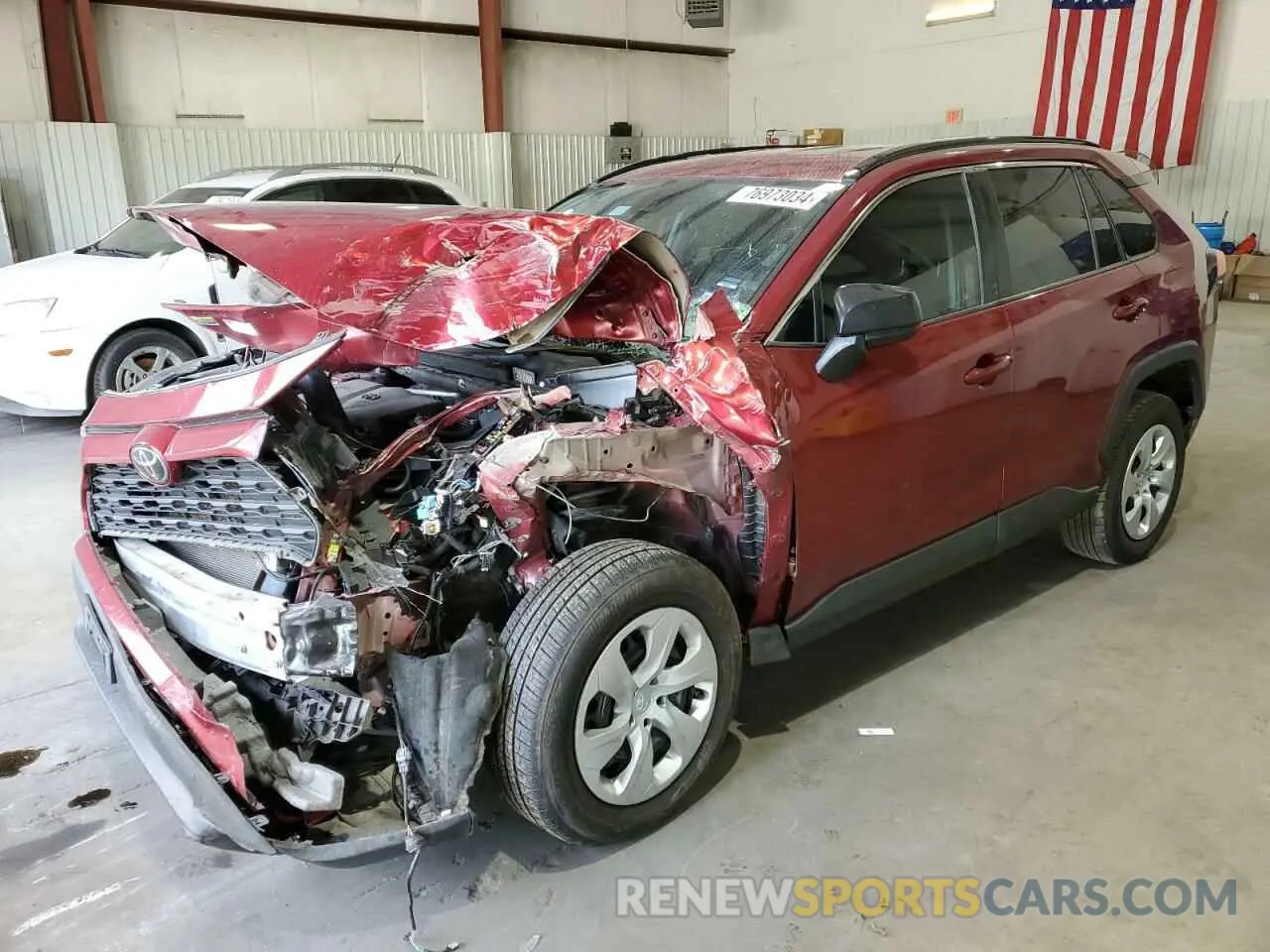1 fotografías del automóvil dañado 2T3H1RFVXKW047378 TOYOTA RAV4 2019