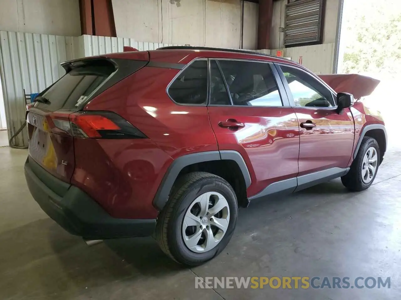 3 fotografías del automóvil dañado 2T3H1RFVXKW047378 TOYOTA RAV4 2019