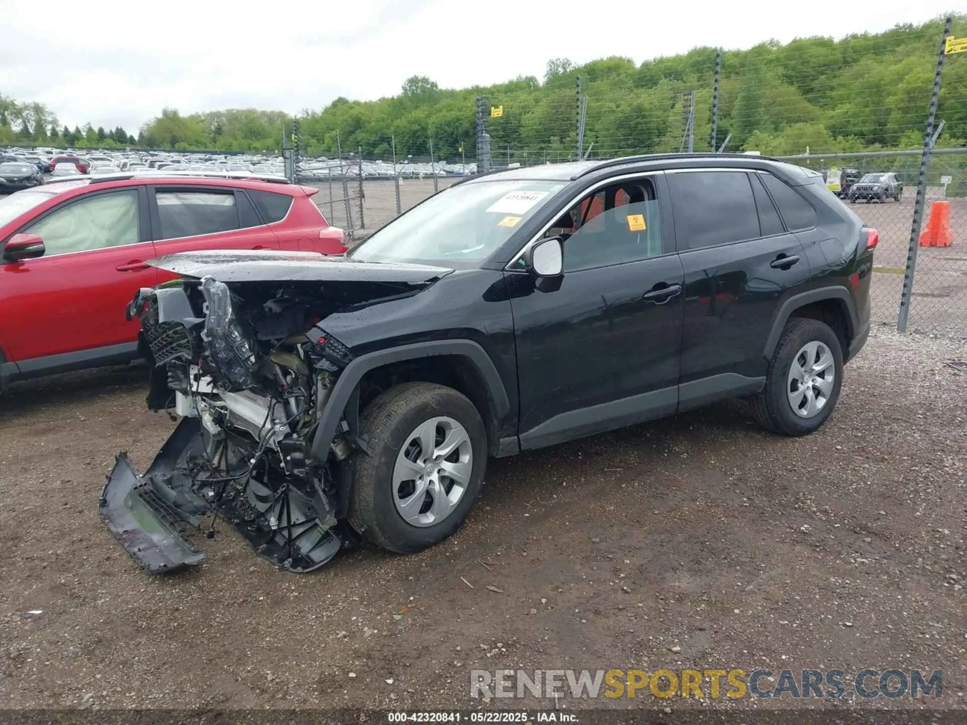 2 fotografías del automóvil dañado 2T3H1RFVXKW049910 TOYOTA RAV4 2019