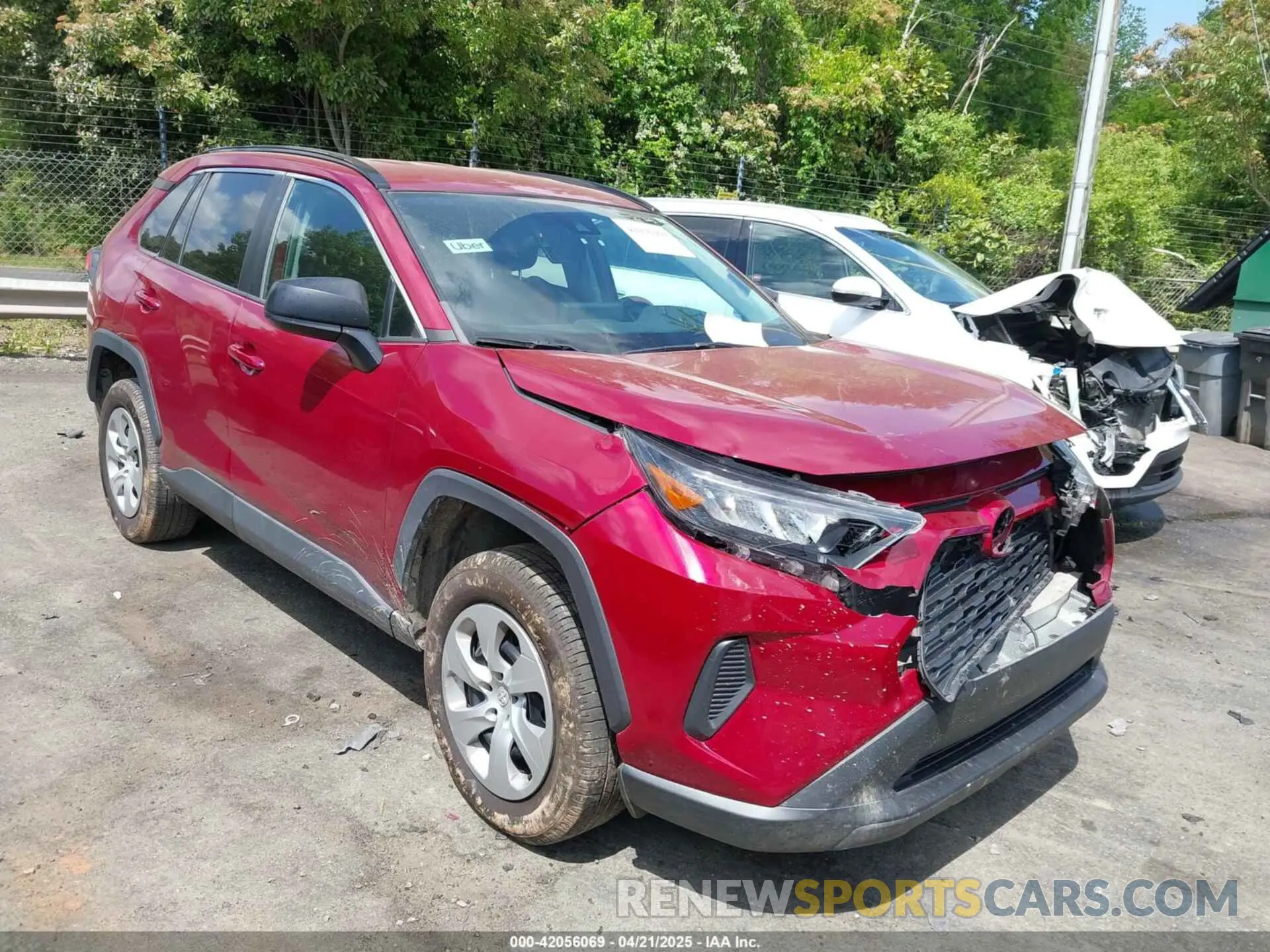 1 fotografías del automóvil dañado 2T3H1RFVXKW051091 TOYOTA RAV4 2019