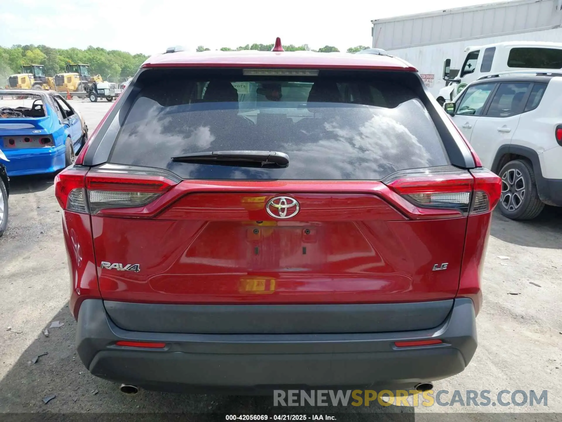 16 fotografías del automóvil dañado 2T3H1RFVXKW051091 TOYOTA RAV4 2019