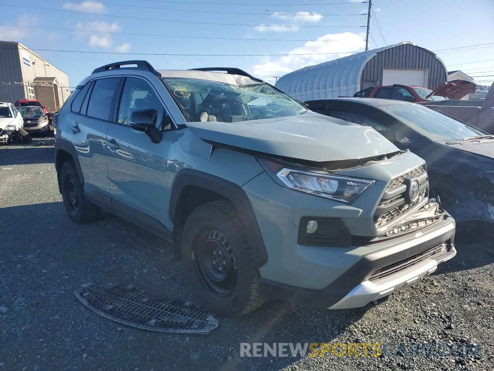 1 fotografías del automóvil dañado 2T3J1RFV0KC023447 TOYOTA RAV4 2019
