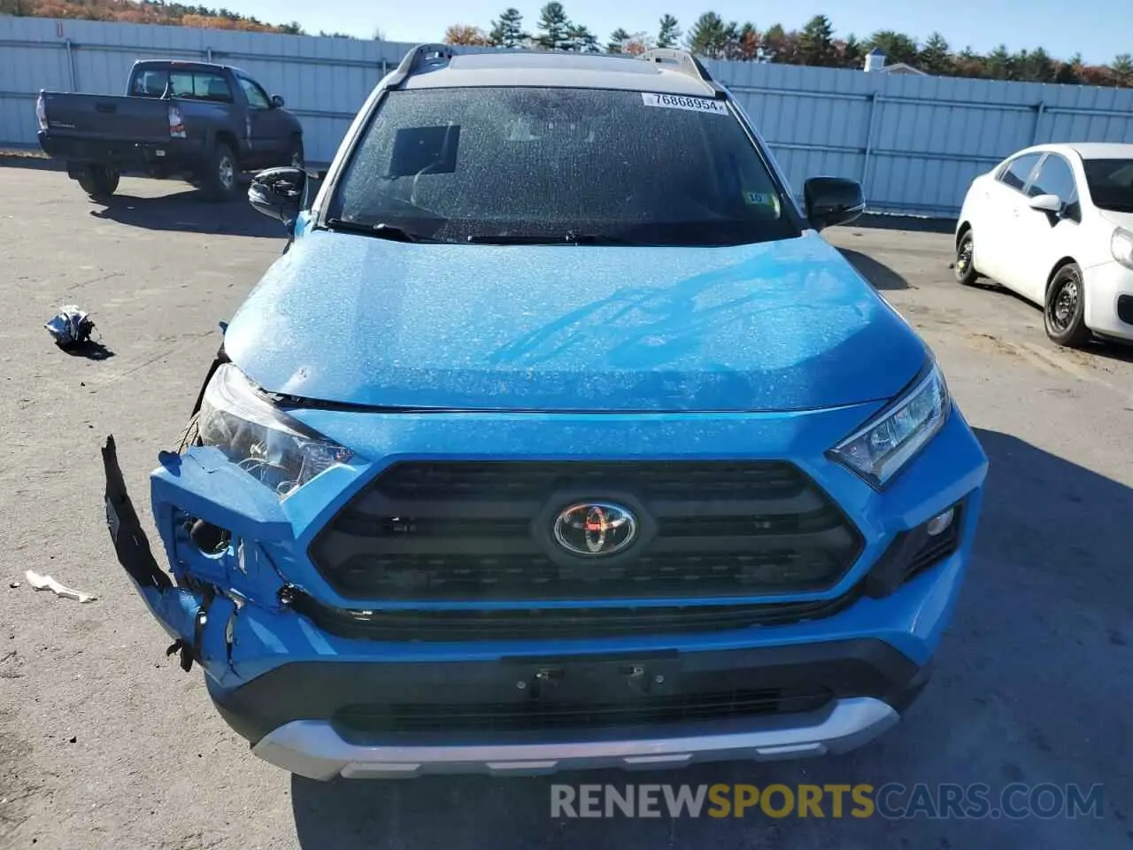5 fotografías del automóvil dañado 2T3J1RFV0KC058487 TOYOTA RAV4 2019