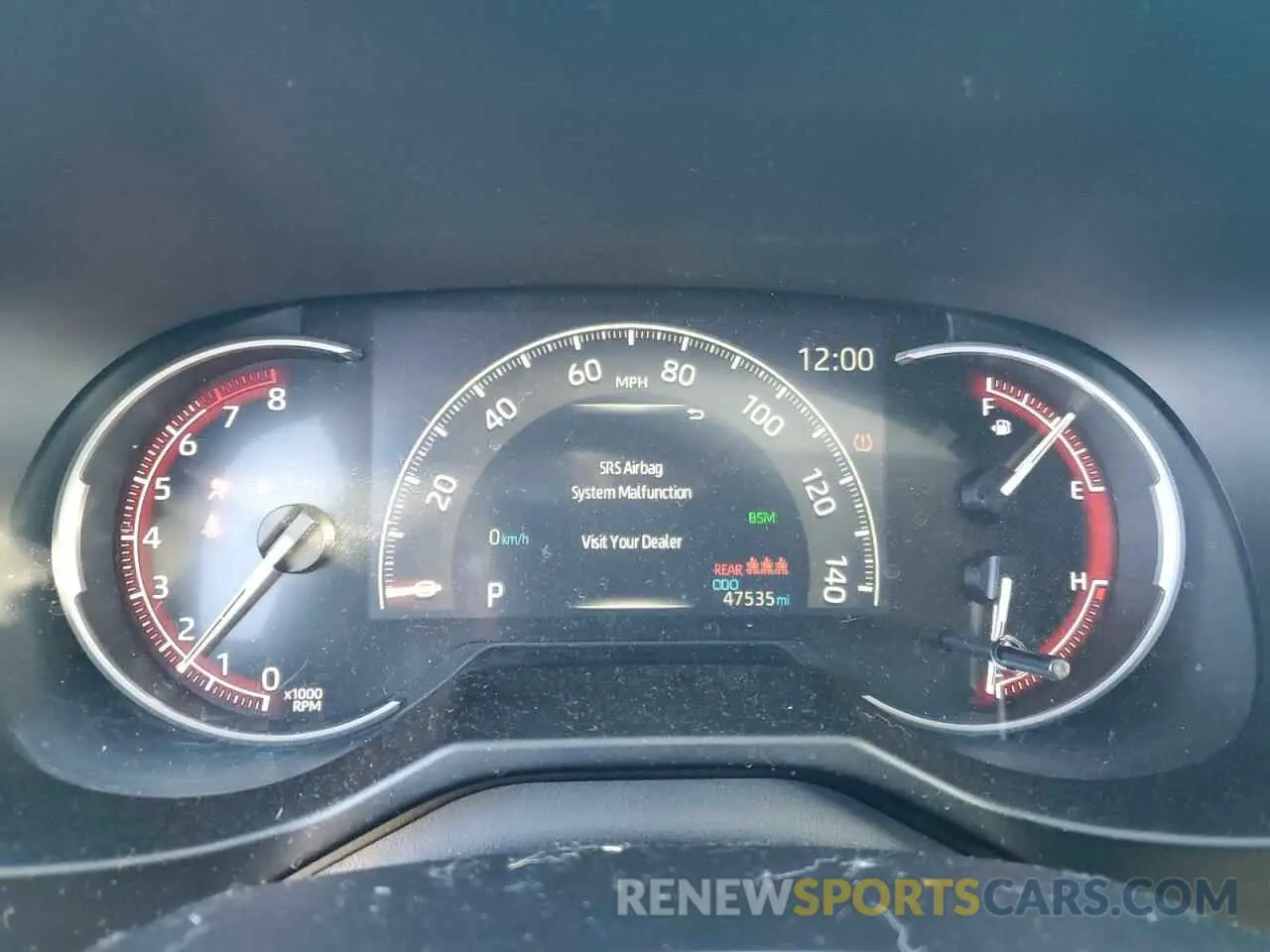 9 fotografías del automóvil dañado 2T3J1RFV0KC058487 TOYOTA RAV4 2019