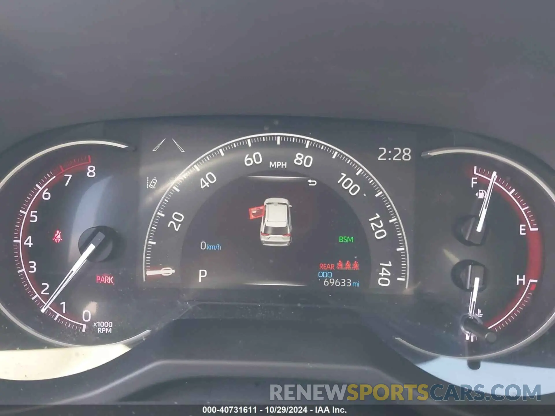 7 fotografías del automóvil dañado 2T3J1RFV0KW008655 TOYOTA RAV4 2019