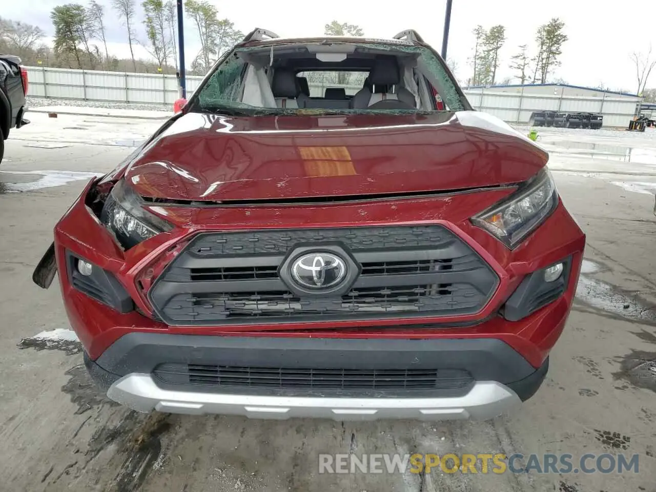5 fotografías del automóvil dañado 2T3J1RFV0KW033331 TOYOTA RAV4 2019