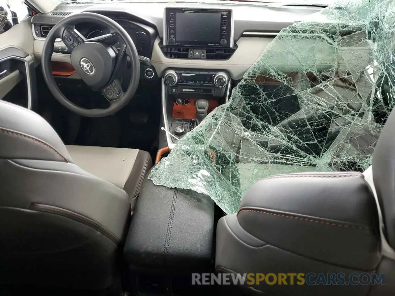8 fotografías del automóvil dañado 2T3J1RFV0KW033331 TOYOTA RAV4 2019