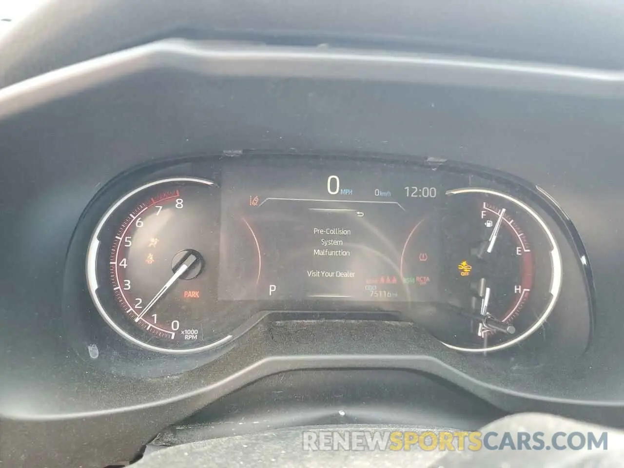 9 fotografías del automóvil dañado 2T3J1RFV0KW033331 TOYOTA RAV4 2019