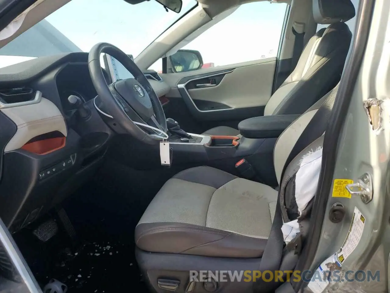 7 fotografías del automóvil dañado 2T3J1RFV1KC018046 TOYOTA RAV4 2019
