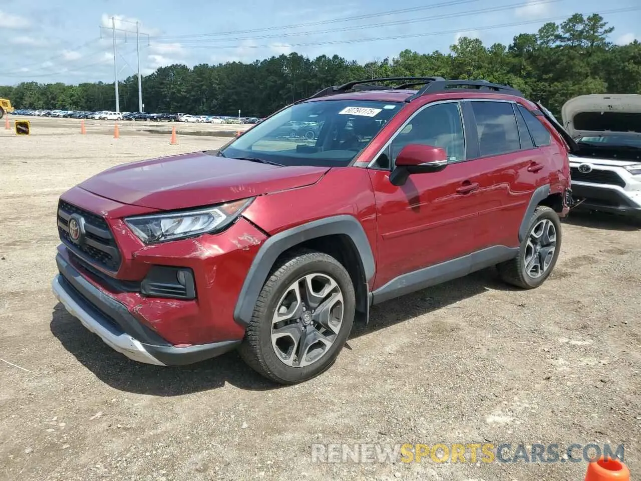 1 fotografías del automóvil dañado 2T3J1RFV1KW006025 TOYOTA RAV4 2019