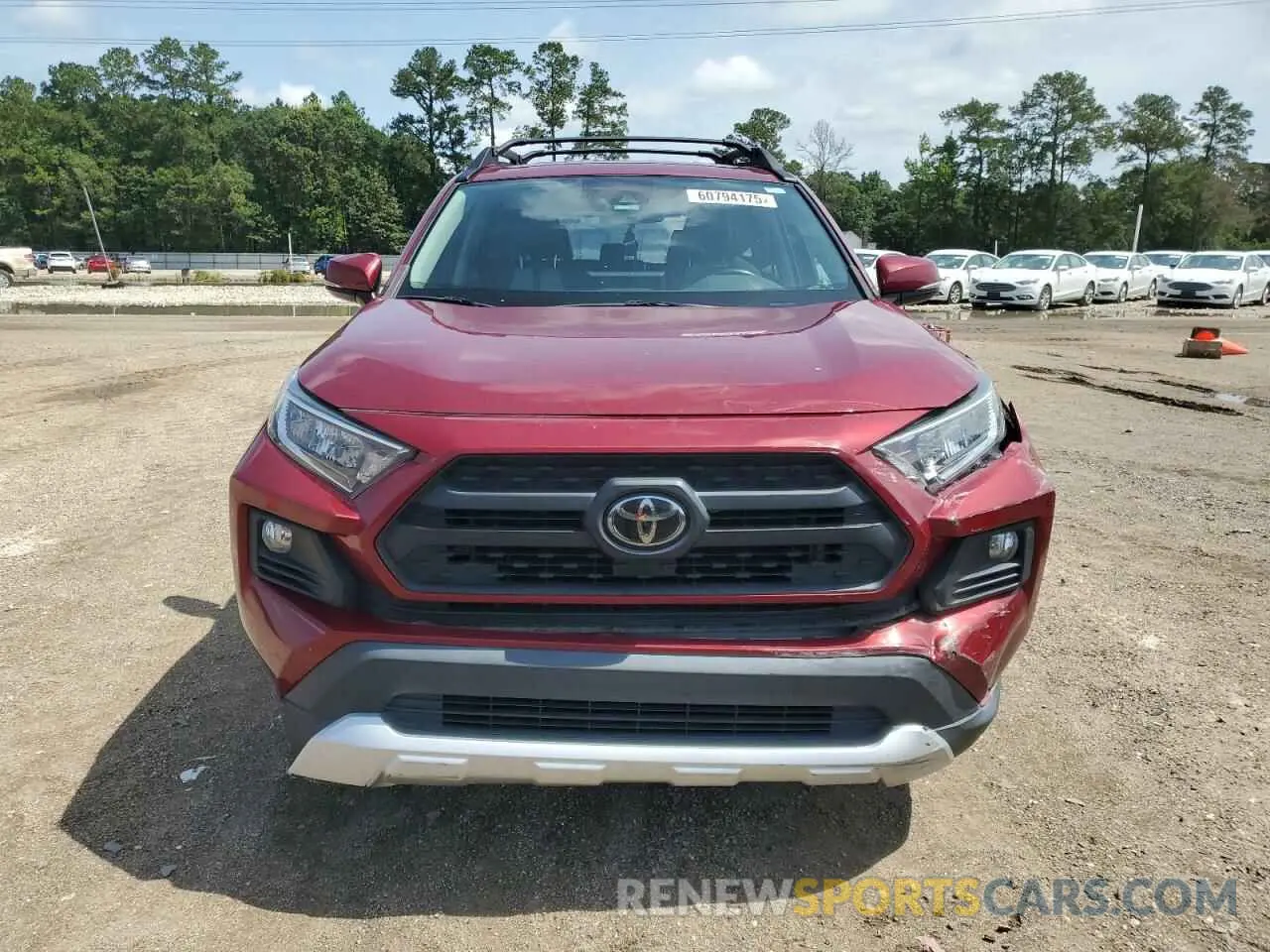 5 fotografías del automóvil dañado 2T3J1RFV1KW006025 TOYOTA RAV4 2019
