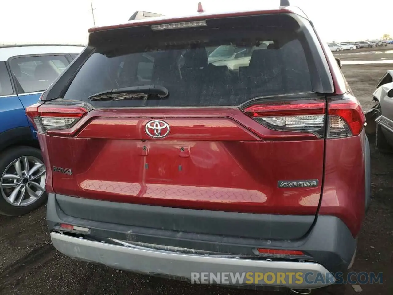 6 fotografías del automóvil dañado 2T3J1RFV1KW012682 TOYOTA RAV4 2019