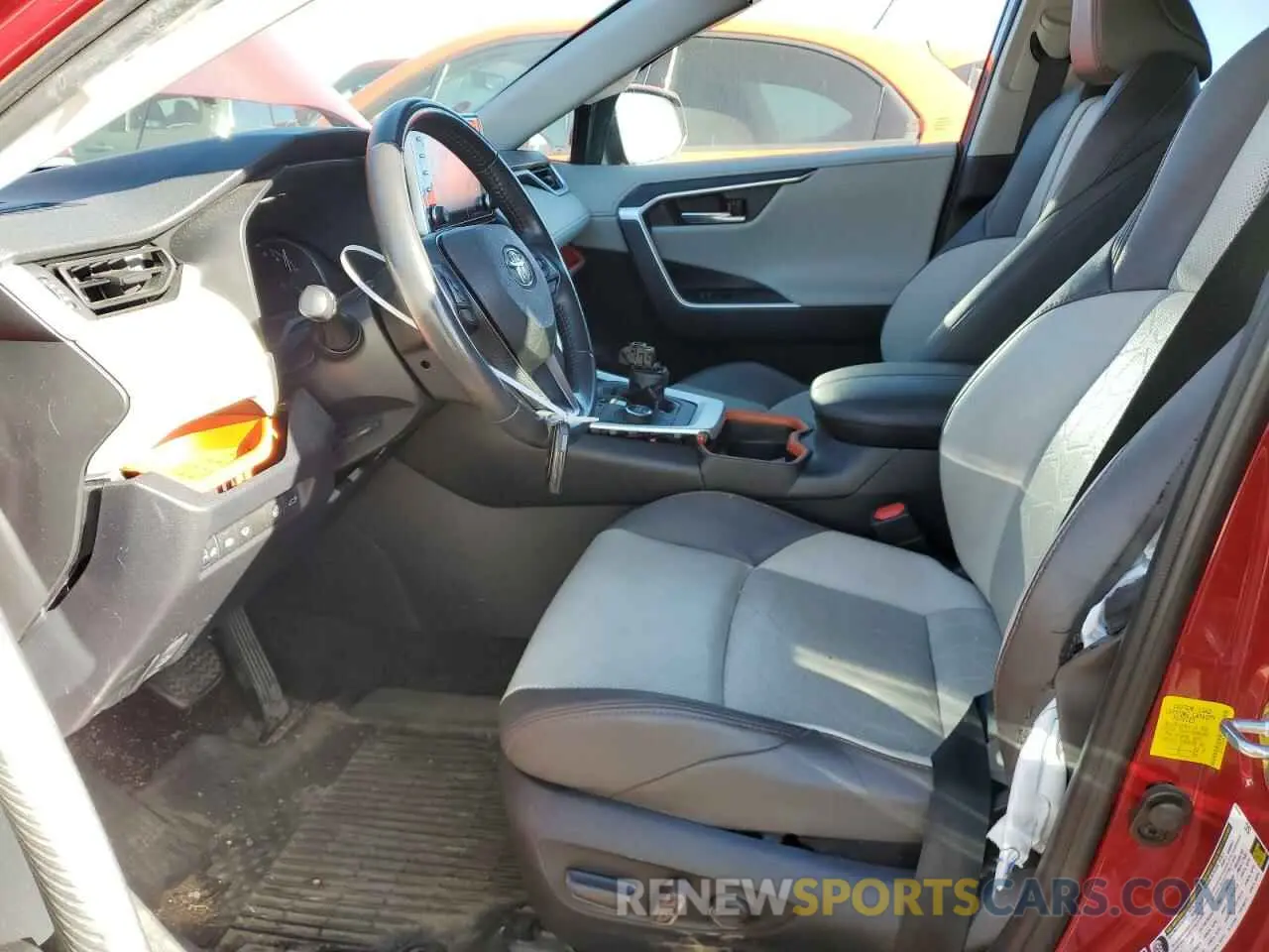 7 fotografías del automóvil dañado 2T3J1RFV1KW012682 TOYOTA RAV4 2019