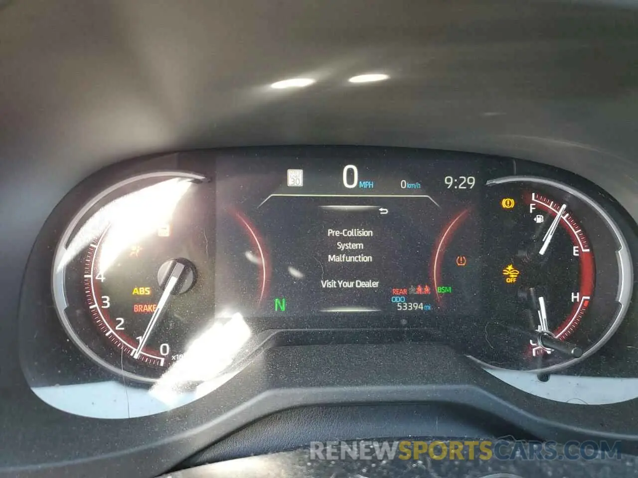 9 fotografías del automóvil dañado 2T3J1RFV1KW012682 TOYOTA RAV4 2019