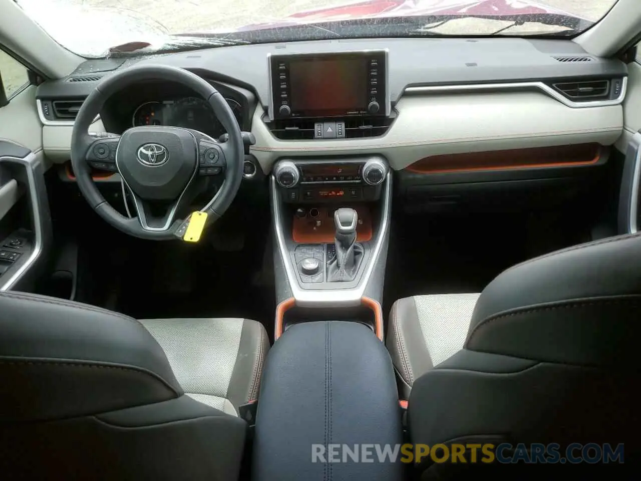 8 fotografías del automóvil dañado 2T3J1RFV3KW040130 TOYOTA RAV4 2019