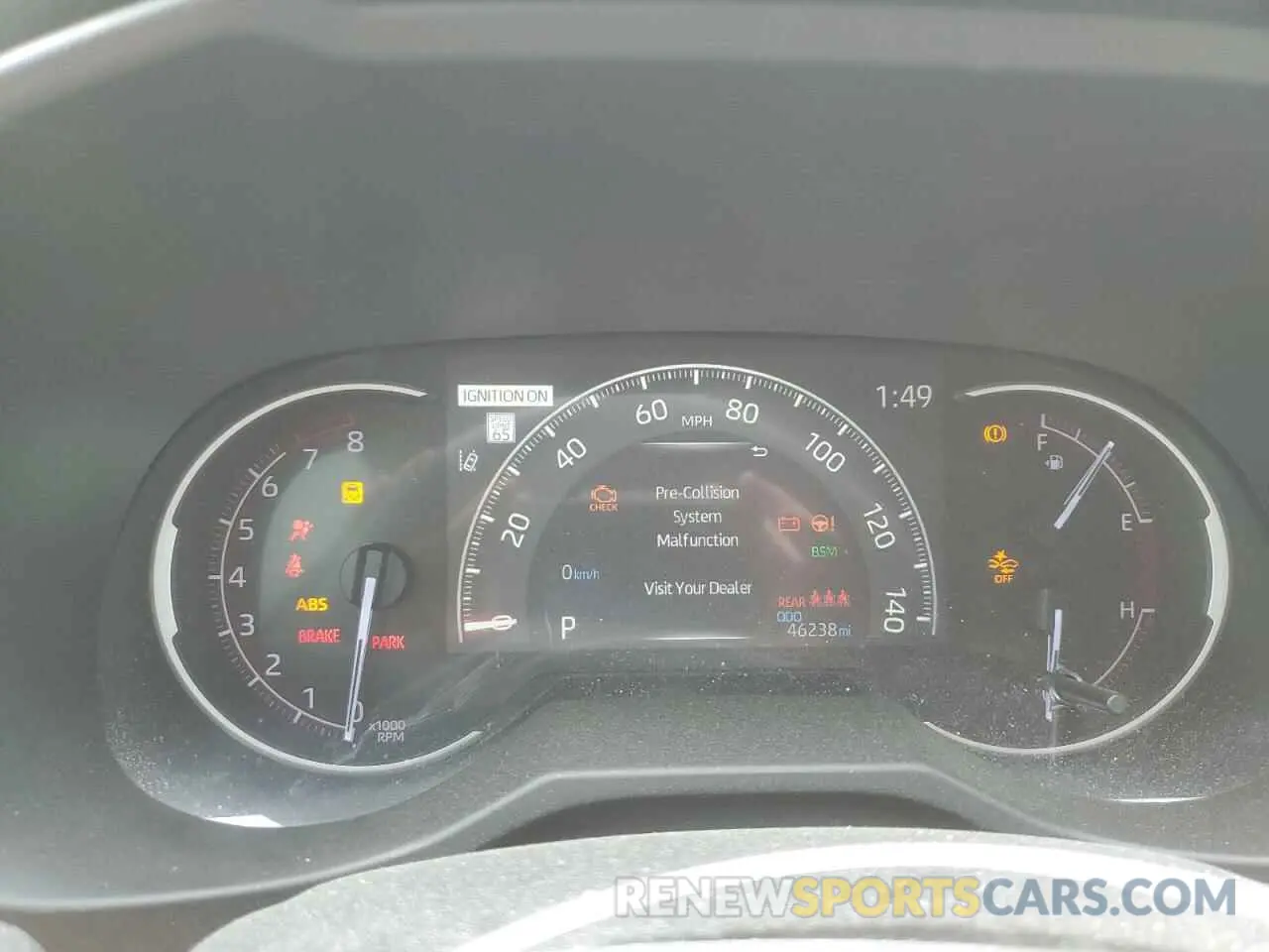 9 fotografías del automóvil dañado 2T3J1RFV3KW040130 TOYOTA RAV4 2019