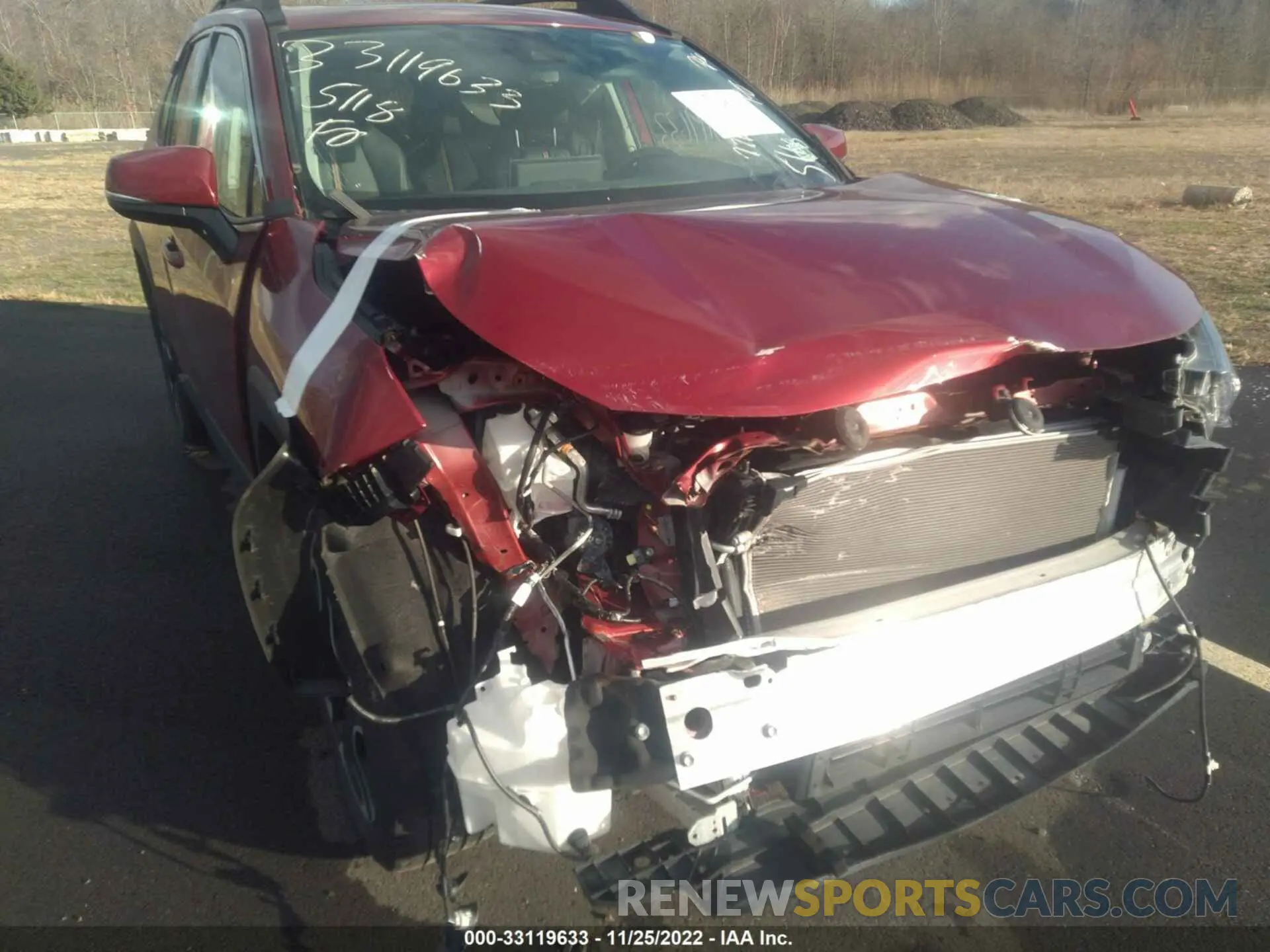6 fotografías del automóvil dañado 2T3J1RFV4KW027970 TOYOTA RAV4 2019