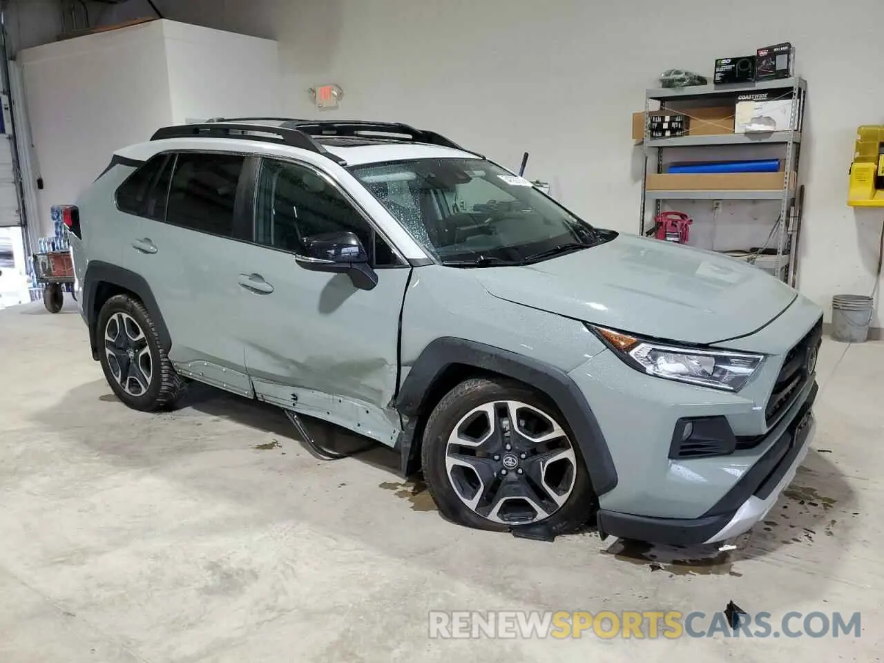 4 fotografías del automóvil dañado 2T3J1RFV5KC018275 TOYOTA RAV4 2019