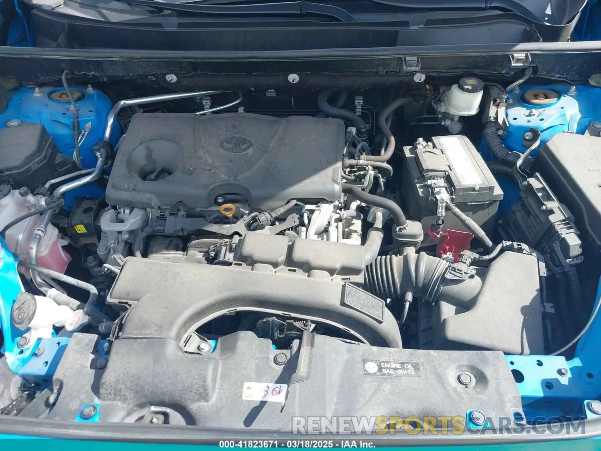 10 fotografías del automóvil dañado 2T3J1RFV5KW005928 TOYOTA RAV4 2019