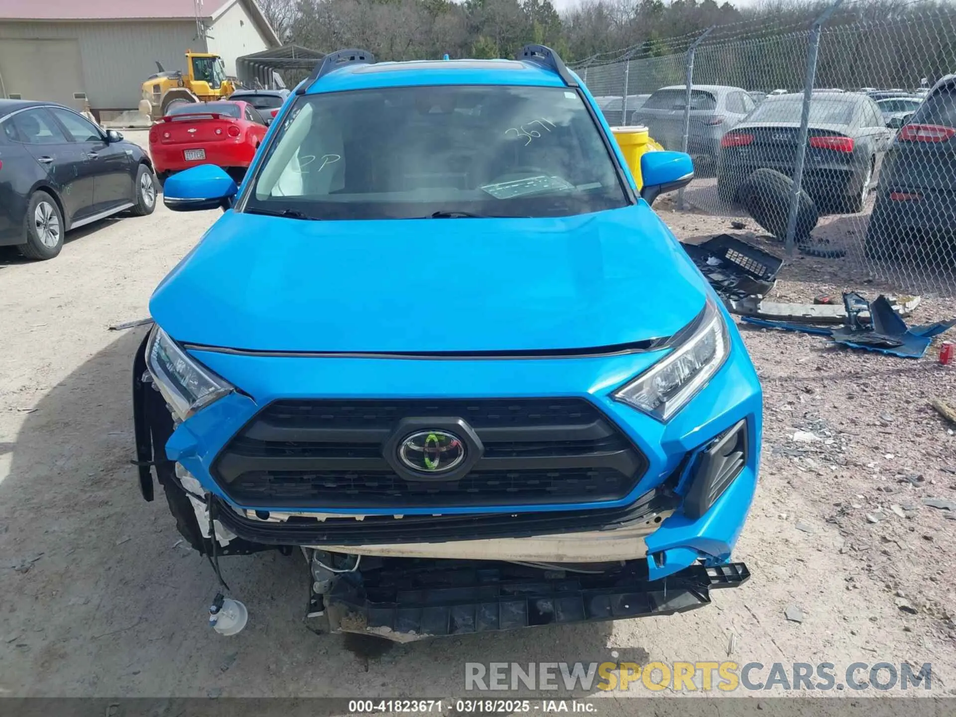 12 fotografías del automóvil dañado 2T3J1RFV5KW005928 TOYOTA RAV4 2019