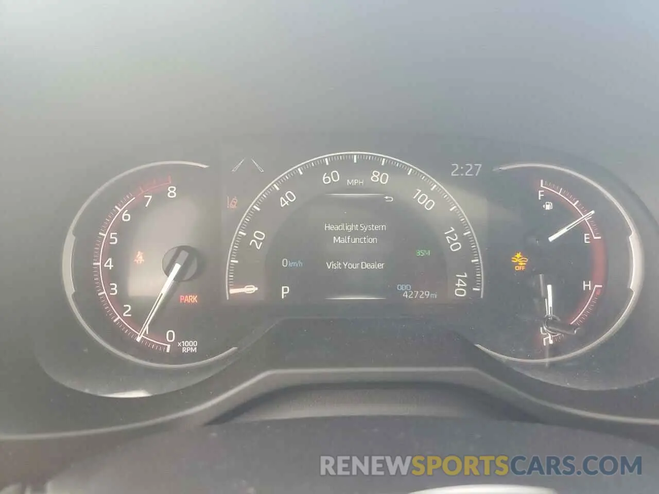 9 fotografías del automóvil dañado 2T3J1RFV6KC014221 TOYOTA RAV4 2019