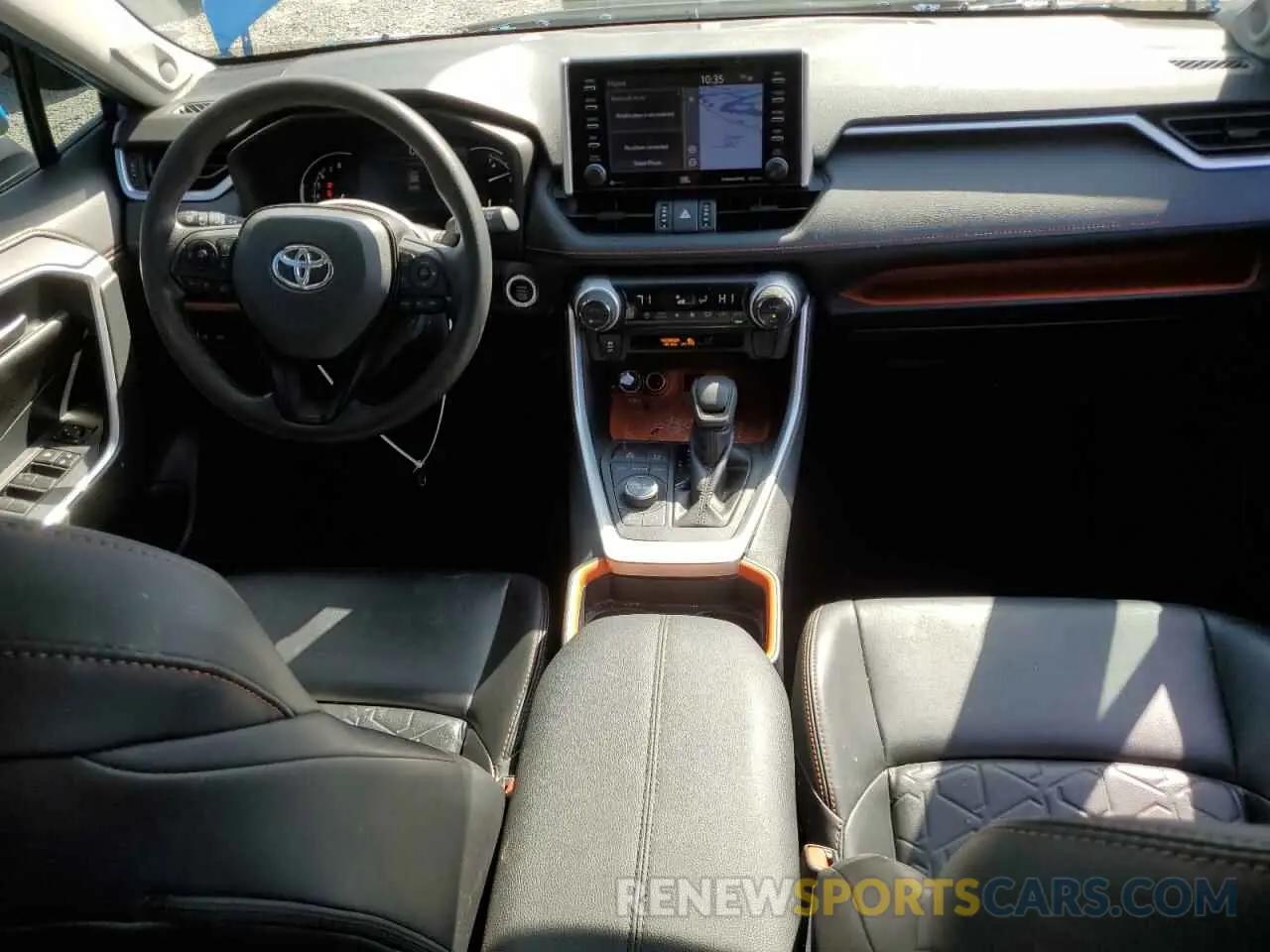 8 fotografías del automóvil dañado 2T3J1RFV6KW002956 TOYOTA RAV4 2019