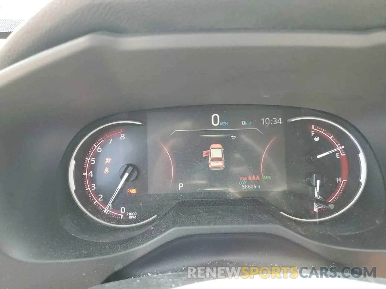 9 fotografías del automóvil dañado 2T3J1RFV6KW002956 TOYOTA RAV4 2019