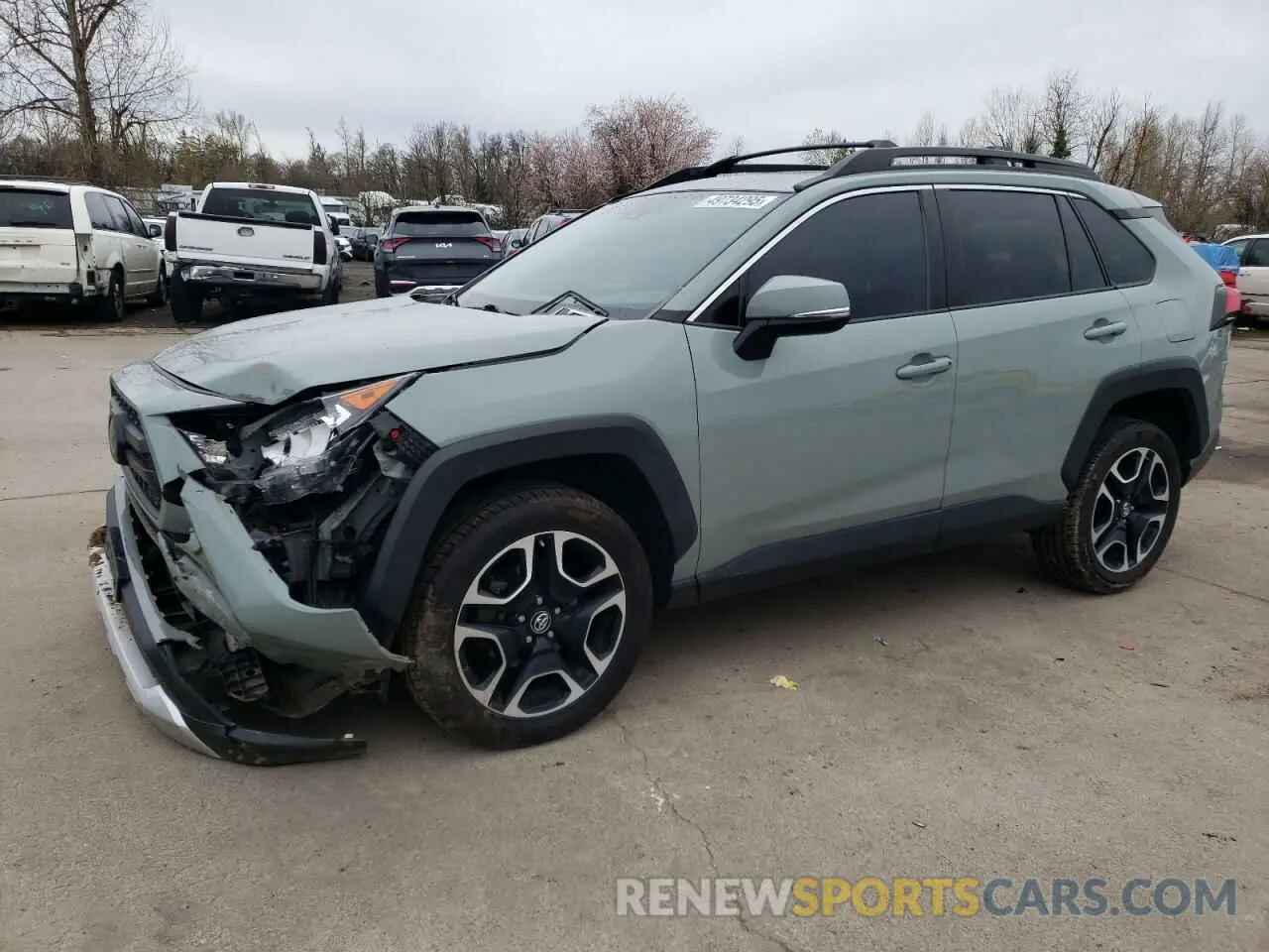 1 fotografías del automóvil dañado 2T3J1RFV6KW012662 TOYOTA RAV4 2019