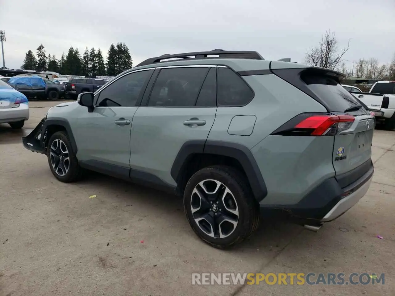 2 fotografías del automóvil dañado 2T3J1RFV6KW012662 TOYOTA RAV4 2019