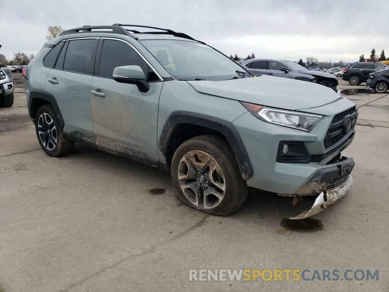 4 fotografías del automóvil dañado 2T3J1RFV6KW012662 TOYOTA RAV4 2019