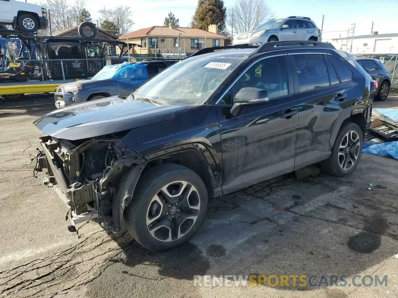 1 fotografías del automóvil dañado 2T3J1RFV6KW017389 TOYOTA RAV4 2019