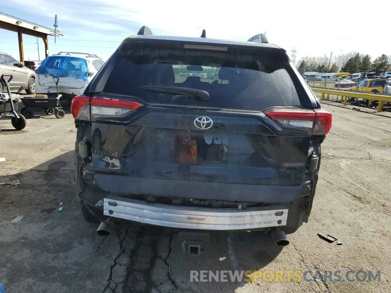 6 fotografías del automóvil dañado 2T3J1RFV6KW017389 TOYOTA RAV4 2019