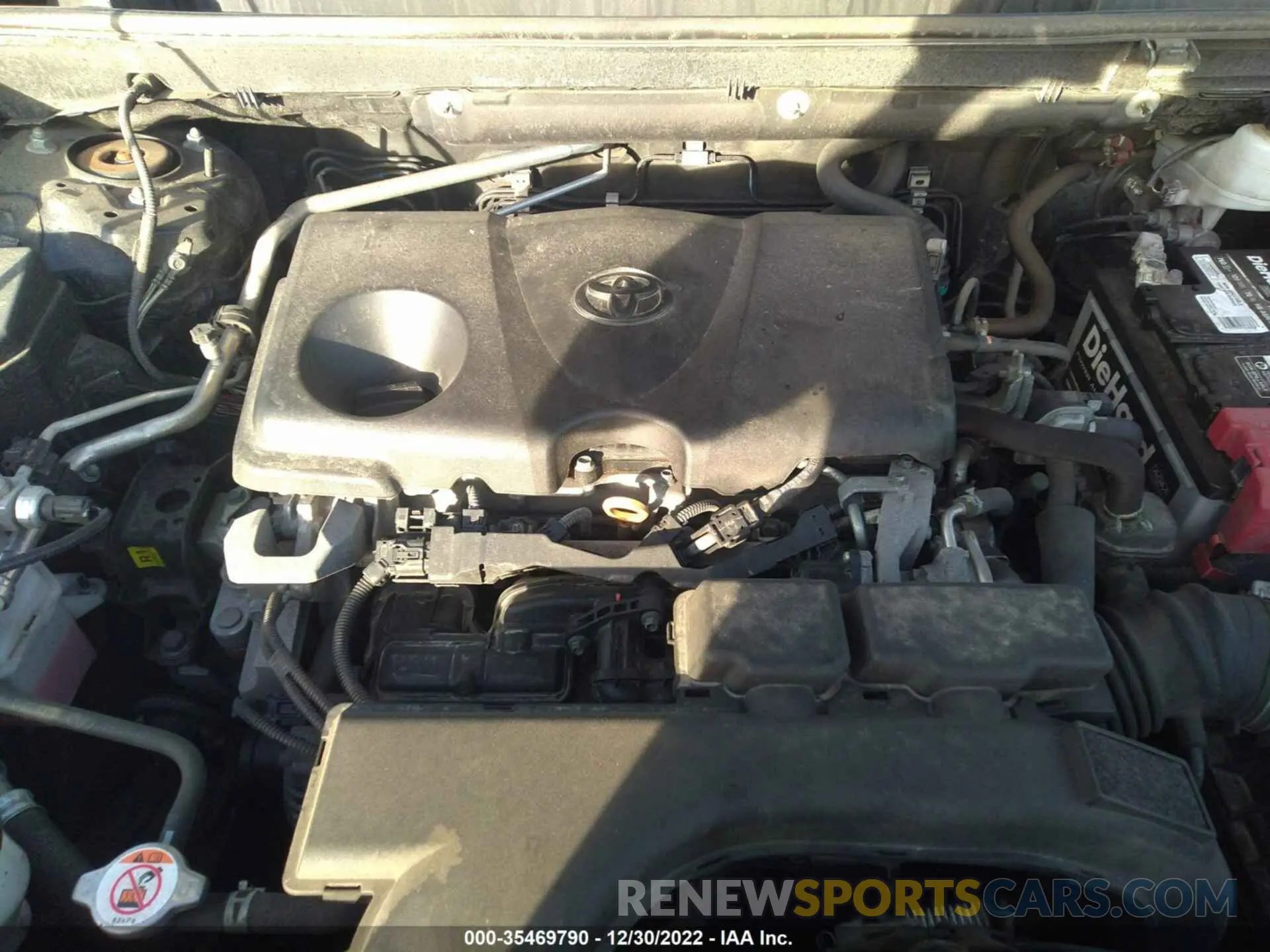 10 fotografías del automóvil dañado 2T3J1RFV7KW012265 TOYOTA RAV4 2019